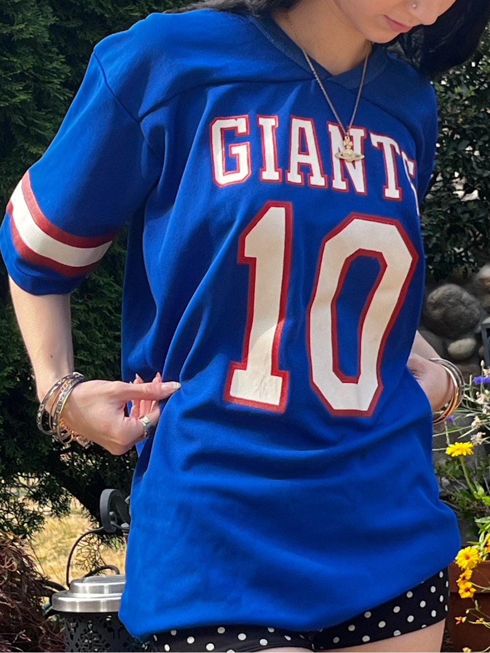 Vintage 1980s New York Giants Rawlings #10 Jersey - Size Medium Unisex Adult